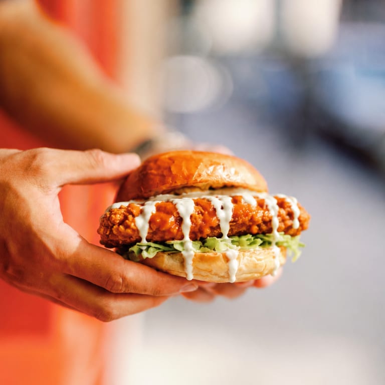 Buffalo Chicken Sandwich Delight