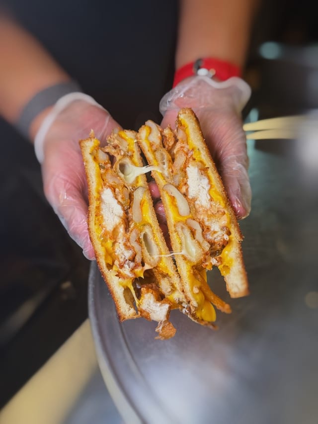 GRILLED CHEESE ANIMAL STYLE