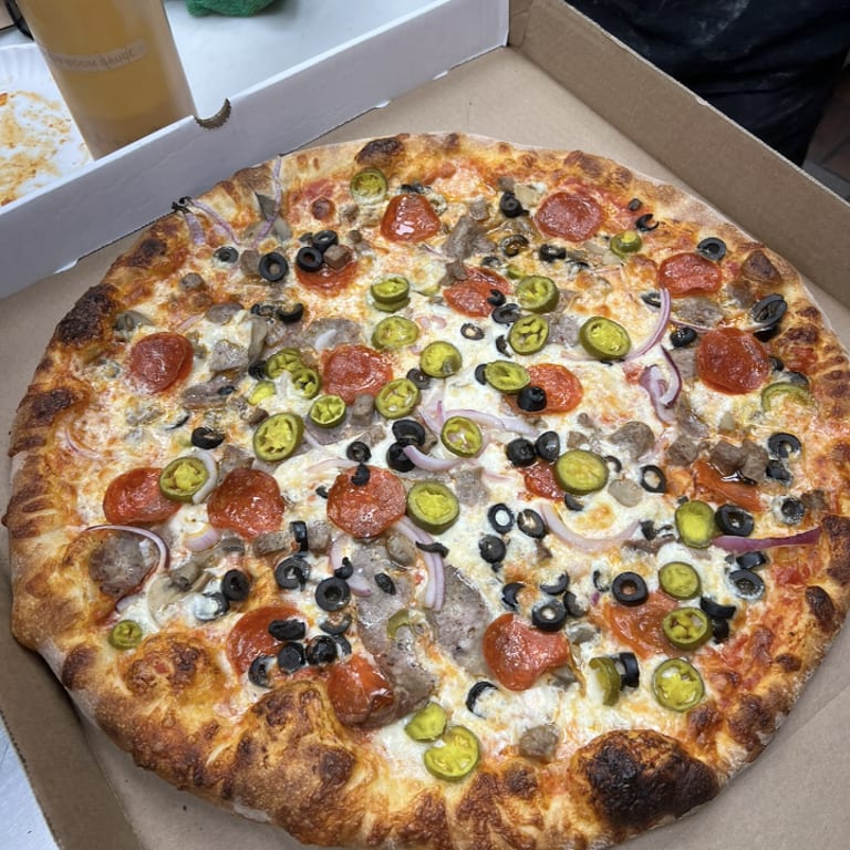 Delicious Supreme Pizza Awaits